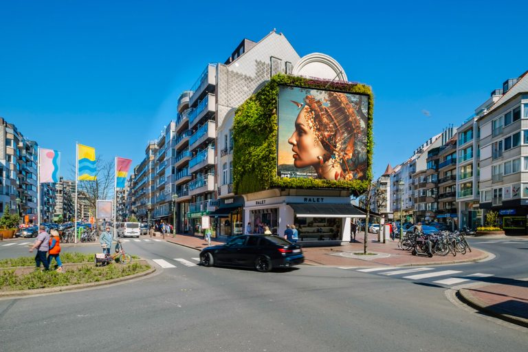 Largest open-air digital art gallery of the Benelux