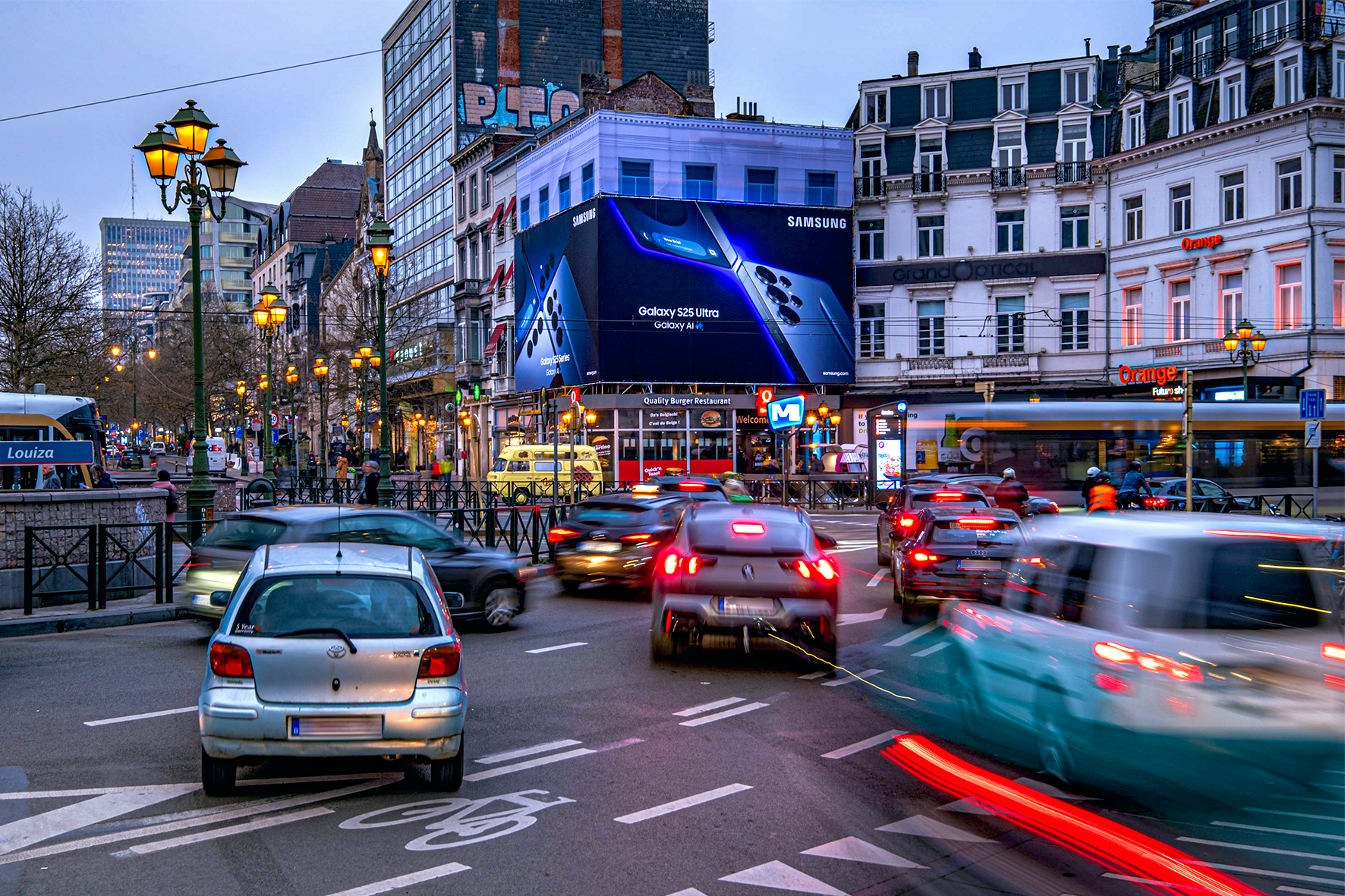 Out of Home Samsung Brussels