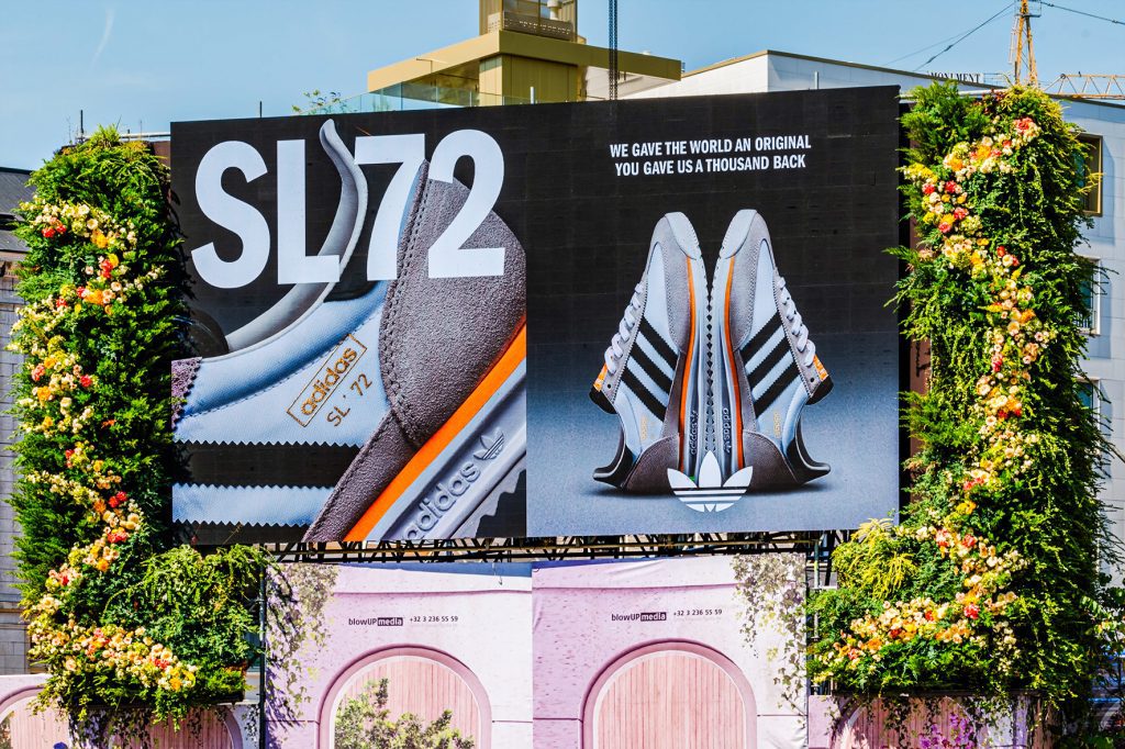 DOOH special Adidas Antwerp