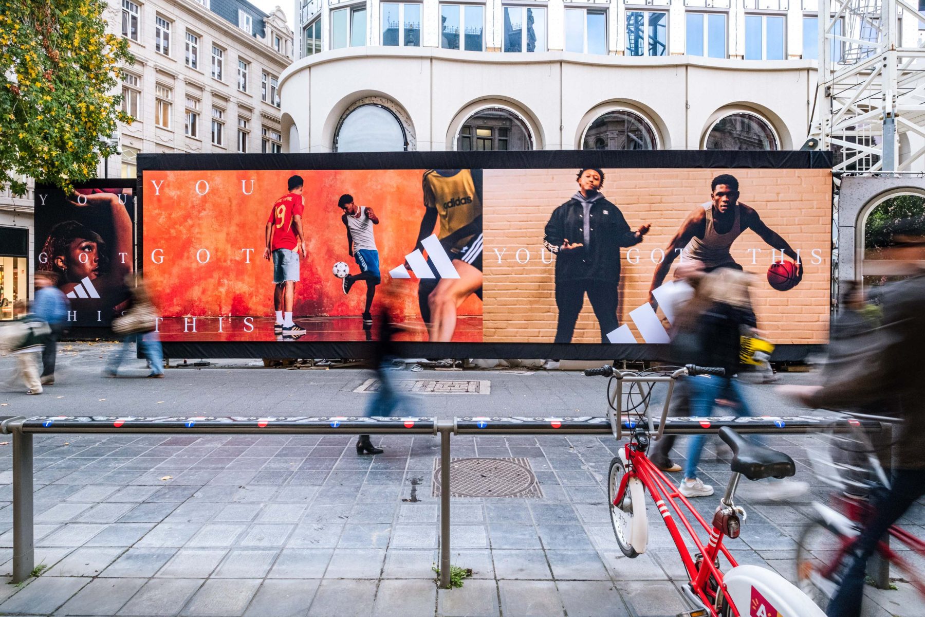 Out of Home Meir Antwerpen Adidas