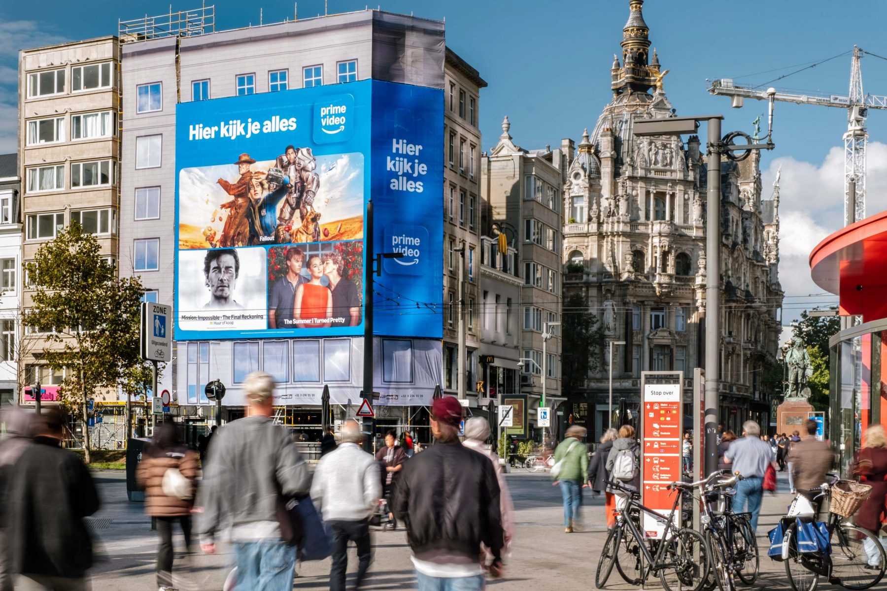 Out of Home Amazon Antwerpen