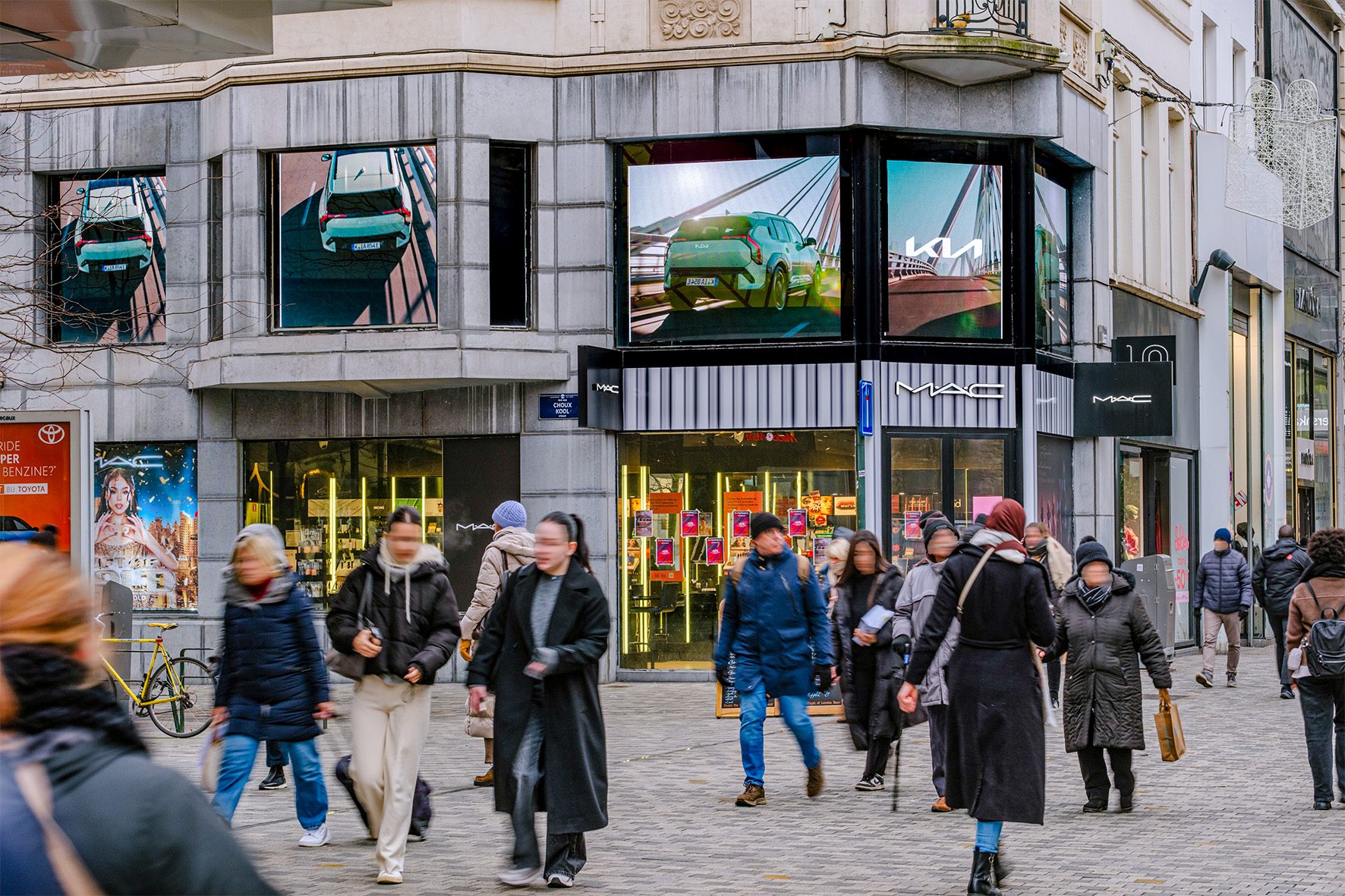Kia Brussels DOOH