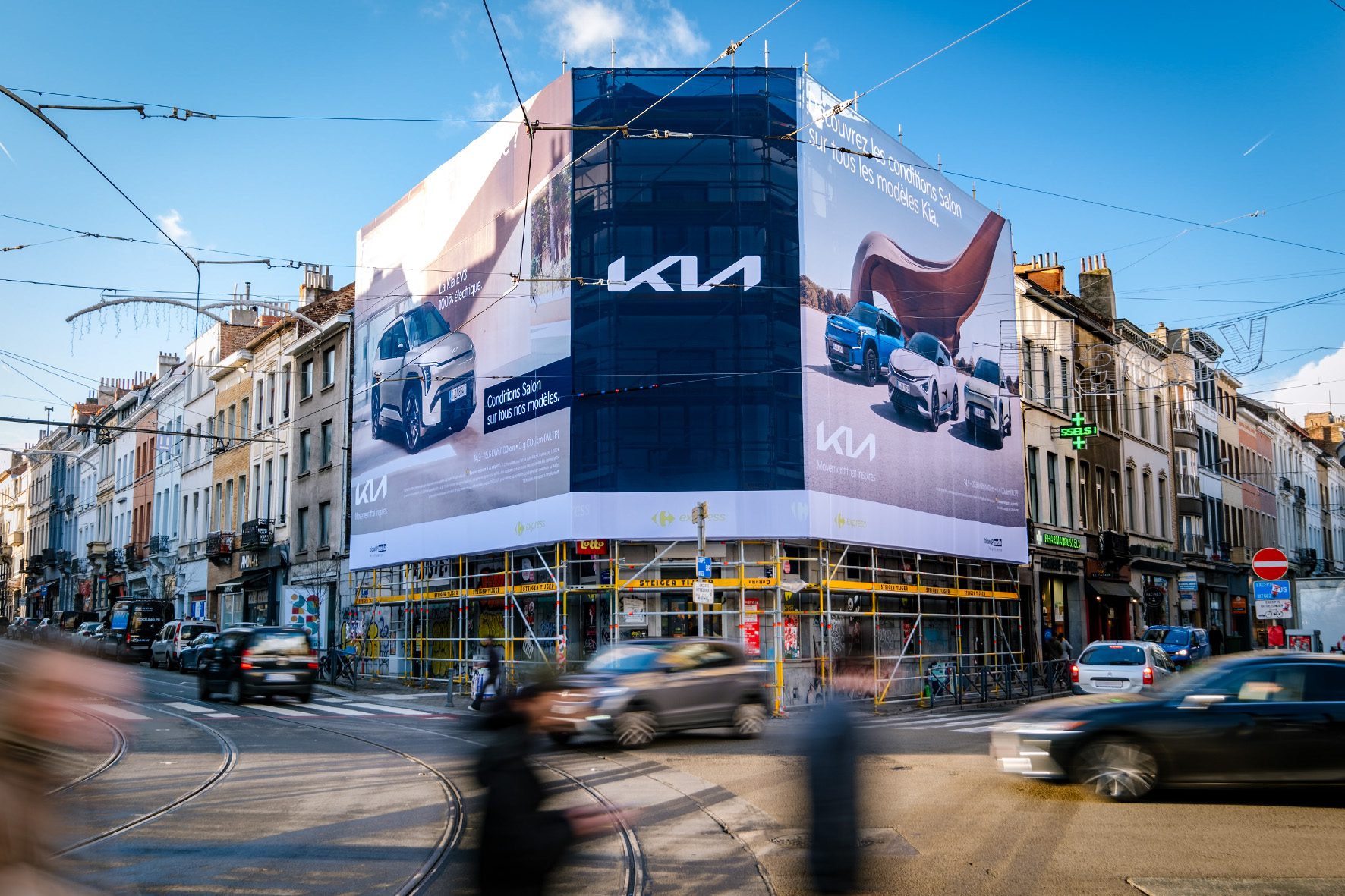 Kia Out of Home Brussels