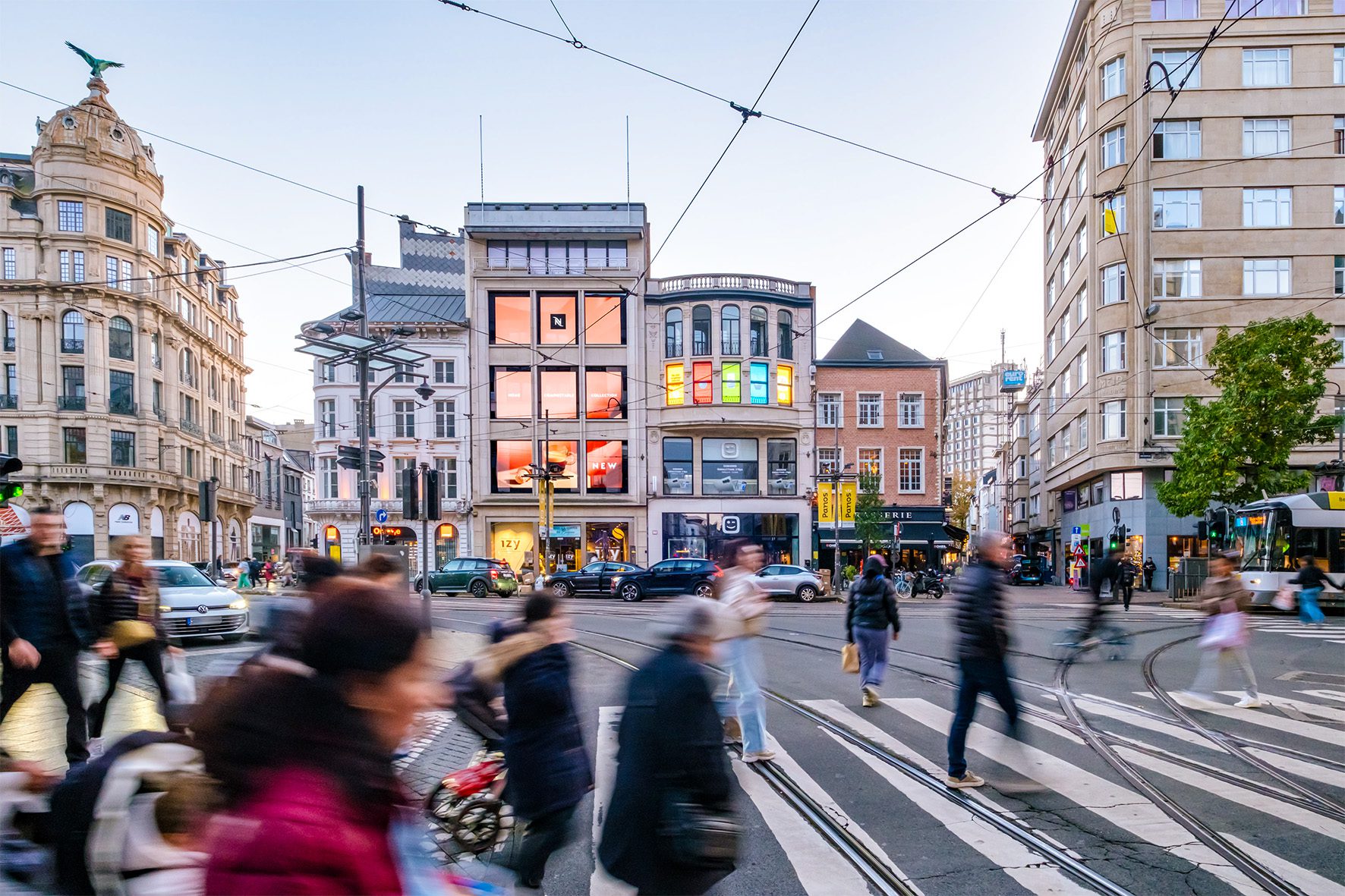 Digital Out of Home Nespresso Antwerp