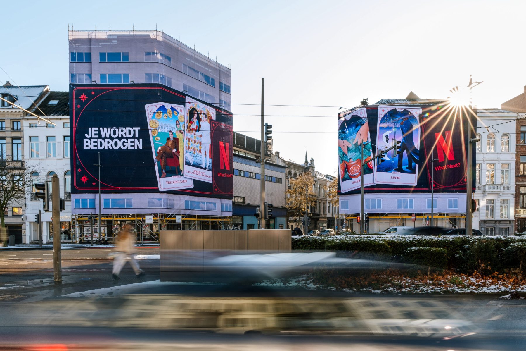 OOH Antwerp Netflix